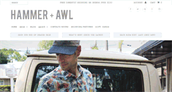 Desktop Screenshot of hammerandawl.com